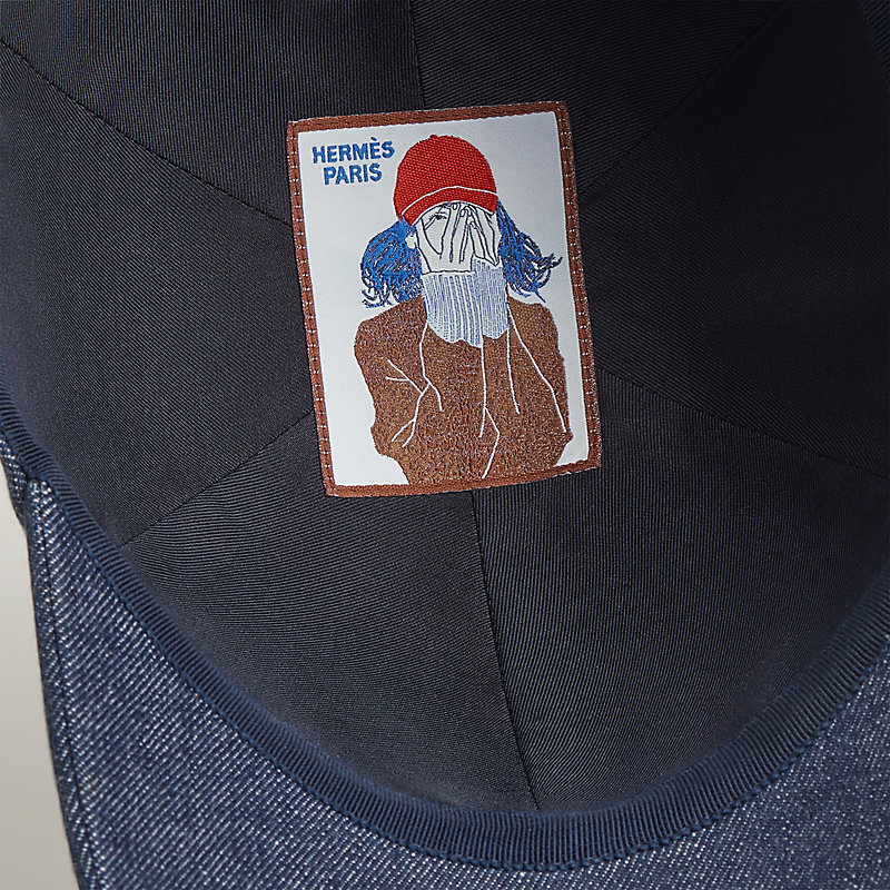 Tess Denim cap | Hermès Mainland China